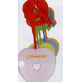 Heart Tape Measure w/ Drawstring Key Tag